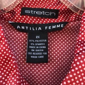 Antilia Femme button down top